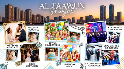 Al Taawun Photography & Videography Studio | Corporate, Retail & Digital Content Specialists.