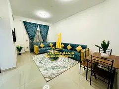 Luxury apartment, second occupancy. One bedroom and living room with a balcony offering an open view