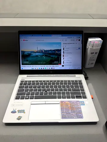 HP EliteBook 840 G5Silver Laptop - 14" (used)