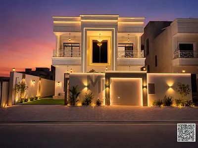 فيلا نيو كلاسيك للبيع شامل رسوم التسجيل تملك حر تصمييم فلل دبى على شارع311 مباشر.