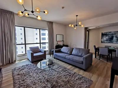Luxury 2BHK JBR Apartment Stunning Beach & Ain Dubai Views