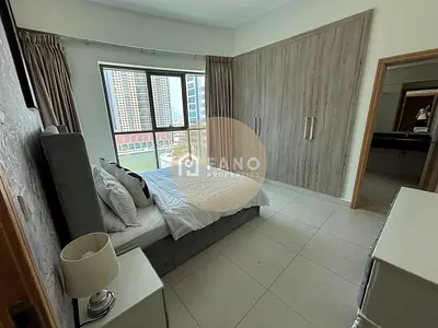 Fully Furnished 1BR Apartment | Canal & Burj Khalifa View | The Bay Business Bay | 115k Only