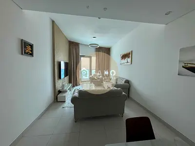 Fully Furnished 1BR Apartment | Canal & Burj Khalifa View | The Bay Business Bay | 115k Only