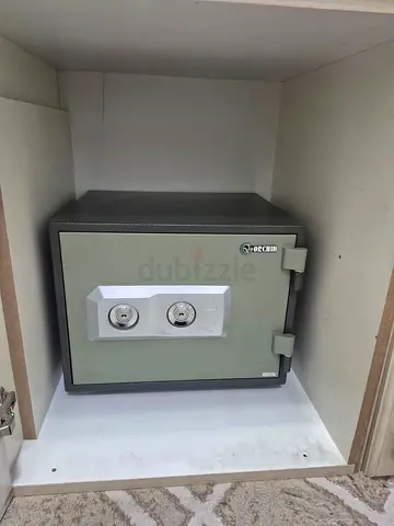Fireproof Home Safe with Dual Key Locks