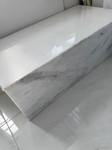 Marble coffee table