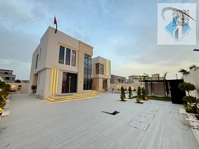 فيلا بالياسمين تصميم القصور مساحه 8500 قدم تملك حر السعر شامل كهربا مياه ومكيفات