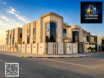 Distinctive villa in Al Zahia | Close to the mosque | Large front setback | Ready to move in