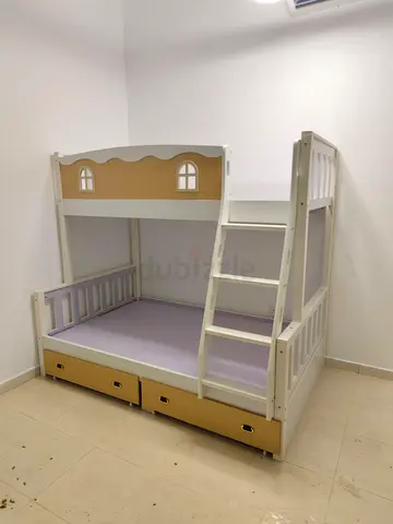 Luxury Design Premium Quality Wooden Bunker Bed With Storage Drawer New For Sale