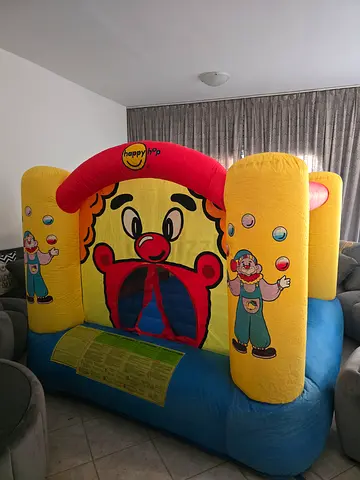 Inflatable Clown Bouncy Castle / Kids Jumper - Good Condition