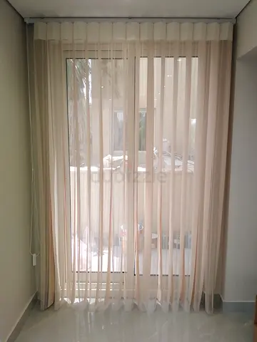 sheer curtain per meter