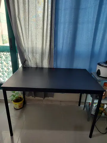 Modern Black Study or Work Desk