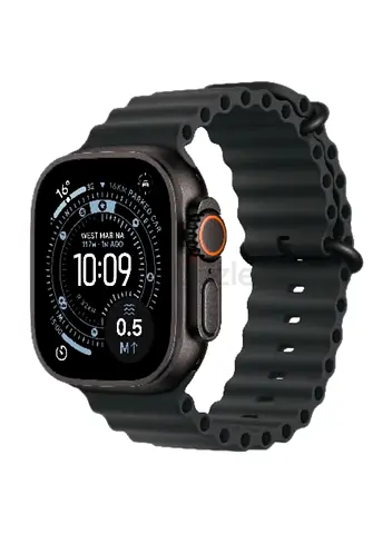 Apple Watch Ultra 3 GPS + Cellular 49mm Black Titanium Case With Black Ocean
