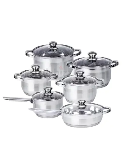 Brand New Wilson 12-Piece Premium Stainless Steel Cookware Set