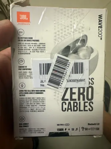 JBL Wave 200TWS True Wireless Earbuds - Brand New only unboxing