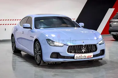 AED 2399/month | 2015 Maserati Ghibli | GCC Specs | Ref#501399