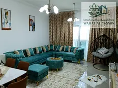 Two rooms and a hall / balcony / 3 bathrooms / sea view / Al Taawun / Sharjah