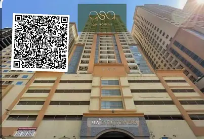 Empty And Ready To Move-In One Bedroom Apartment With Parking Is Available For Rent In Lake Tower C3 Emirates City, Ajman!