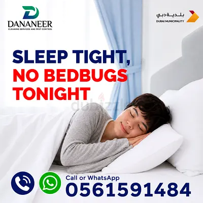 ✨ Sleep Tight. No Bed Bugs Tonight.  Protect your home with professional bed bug control from Danane