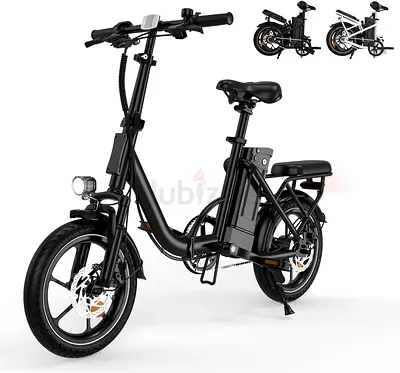 Wind Horse Folding Ebike for Adults Up to 35 Miles, 16" Electric Bike for Adults