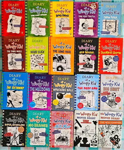 Diary of a Wimpy Kid - Complete Book Collection
