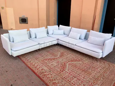 Ikea Sodhremn Corner Sofa Beige