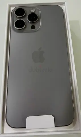 iPhone 15 Pro Max 256GB Natural Titanium Color