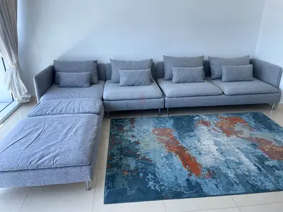 IKEA sodhrman l shape sofa