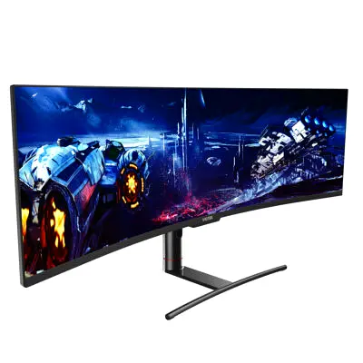 Viotek SUW49DA 49-Inch Super Ultrawide Monitor | 1440p 120Hz 3ms 1800R | 5120x1440p 32:9 Dual QHD