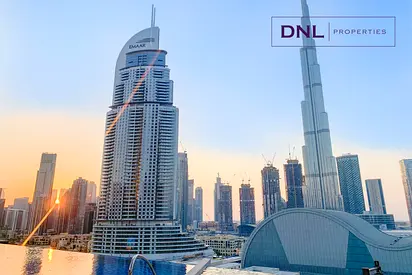 Furnished | Panoramic Burj View | Downtown