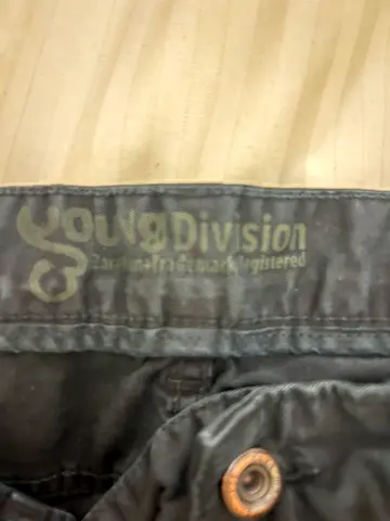 Black denim jeans - good used condition, size unknown