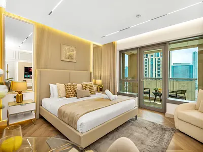No Commission ! Free Bills ! Kensington - Chic Studio 5 min to Dubai Mall