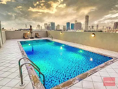 JVC | Studio for Sale | Vacant | Balcony | Parking | Pool | Gym | Next to gate 2