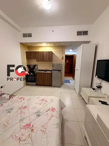 ** 140 :** Studio for annual rent in Ajman, Al Amrah (Smart Tower). Modern tower, near services, easy access to Dubai