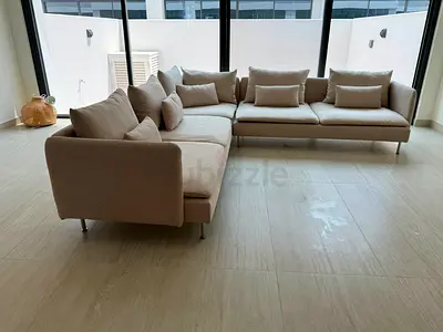 Perfect Condition IKEA Sodhremn Corner Sofa Beige