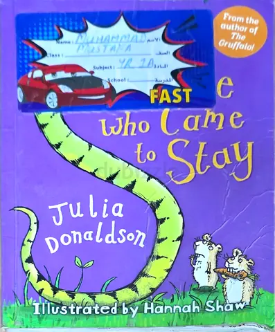 The Snake Who Came to Stay by Julia Donaldson (Children's Picture Book)