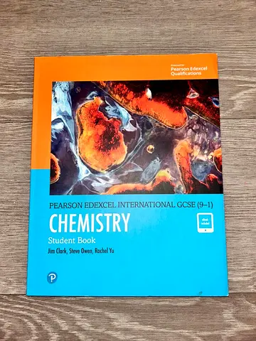 Pearson Edexcel International GCSE Chemistry - student book