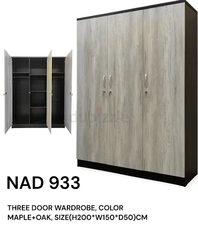 Brand New 3 Door Wardrobe For Sale