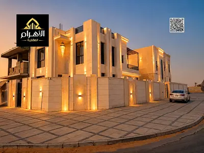Modern 4-bedroom villa for sale, freehold, Dubai villa design, registration fees included, directly