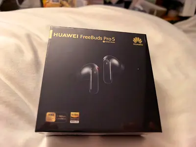 Huawei FreeBuds Pro 5 - Brand New Sealed (Black)