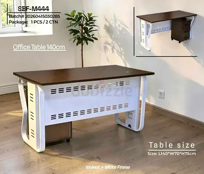 Brand new Office Table with steel Legs Available