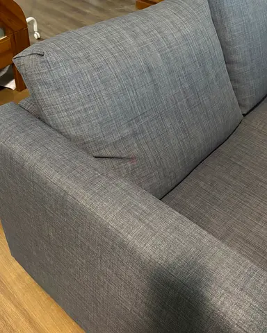 Comfortable Grey Fabric Sofa