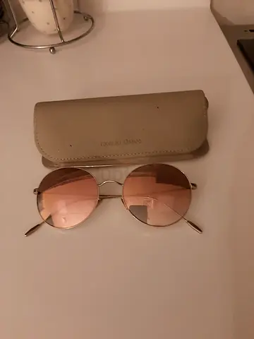 Womens sunglass, Giorgio Armani, rose gold