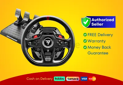 Thrust Master PlayStation Force Feedback Racing Wheel and Pedal Set