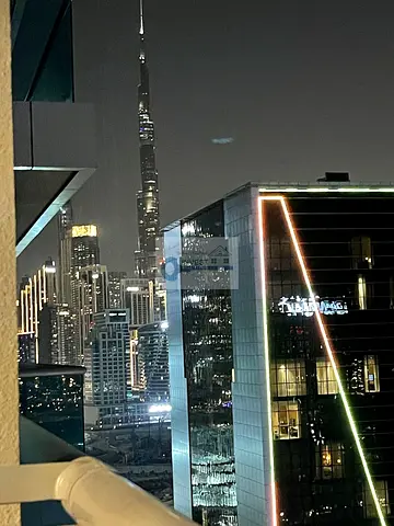 FURNISHED STUDIO WITH BURJ/ CANAL VIEW