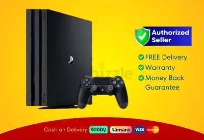 Sony PlayStation 4 - Pro - Black - 1TB | Brand New | Warranty | FREE Delivery