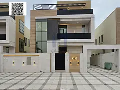 Luxury 5-Bedroom Villa for Sale in Al Helio 2, Ajman | G+1+Roof | Private Swimming Pool | Corner Vil