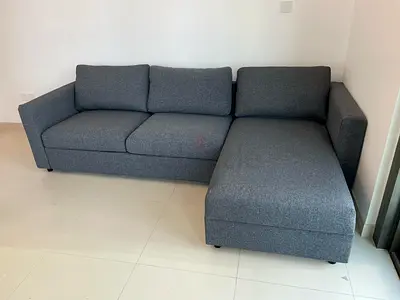 Excellent Condition Ikea Vimle Sofa Bed dark gray