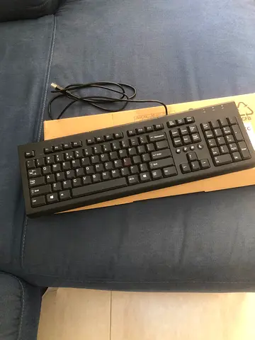 HP Wired USB Computer Keyboard - Clean, Working Condition