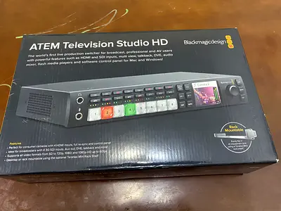 Blackmagic ATEM Television Studio HD - Broadcast Switcher (Boxed)