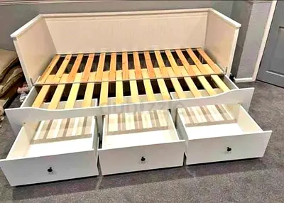 Ikea hemnes day bed with mattress 2